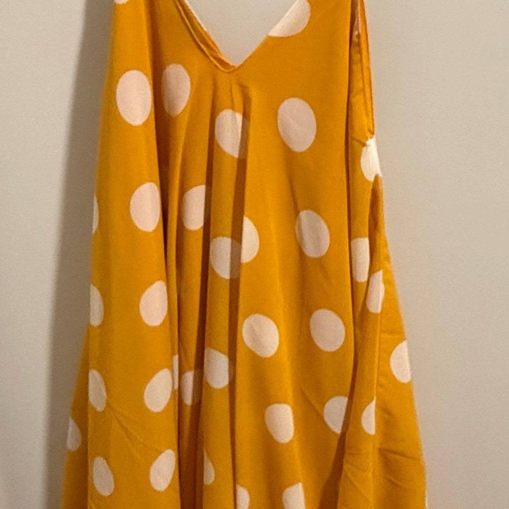 Yellow Polka Dot Dress